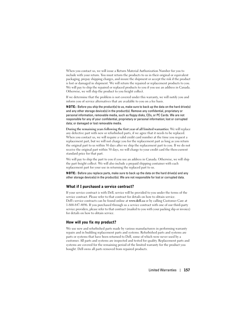 Dell X50 Upgrade User Manual | Page 157 / 170
