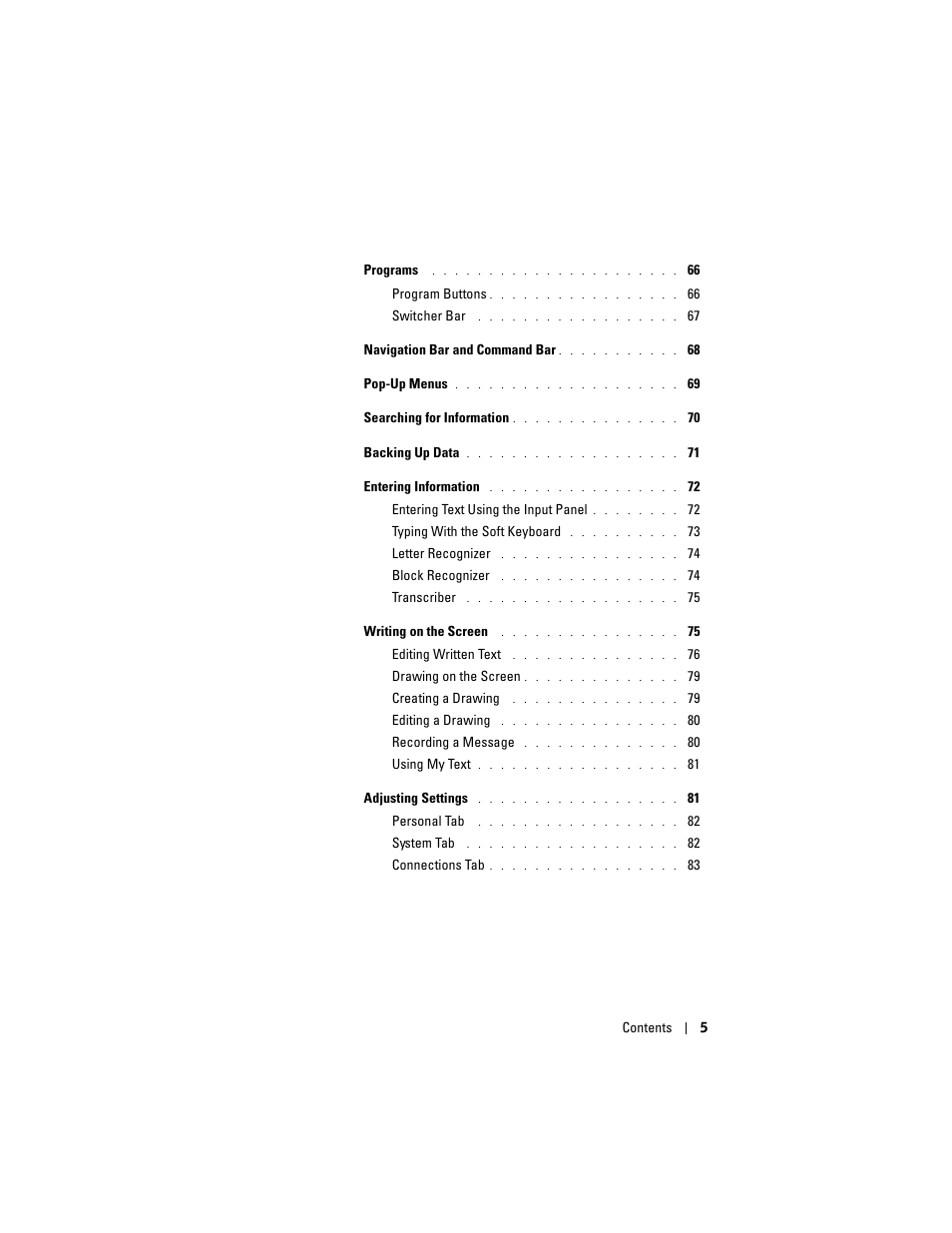 Dell X50 Upgrade User Manual | Page 5 / 170