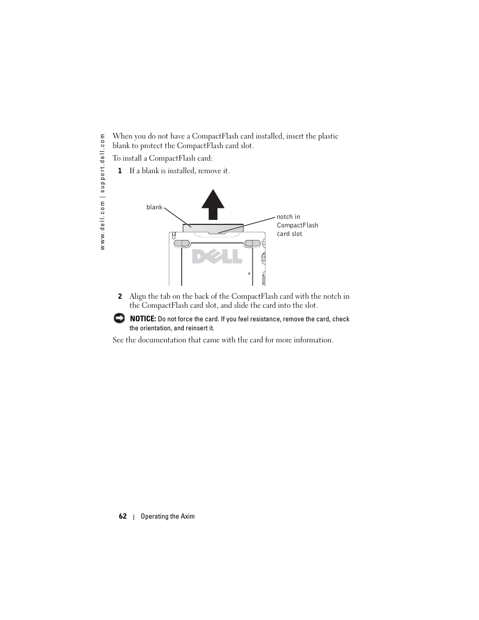 Dell X50 Upgrade User Manual | Page 62 / 170