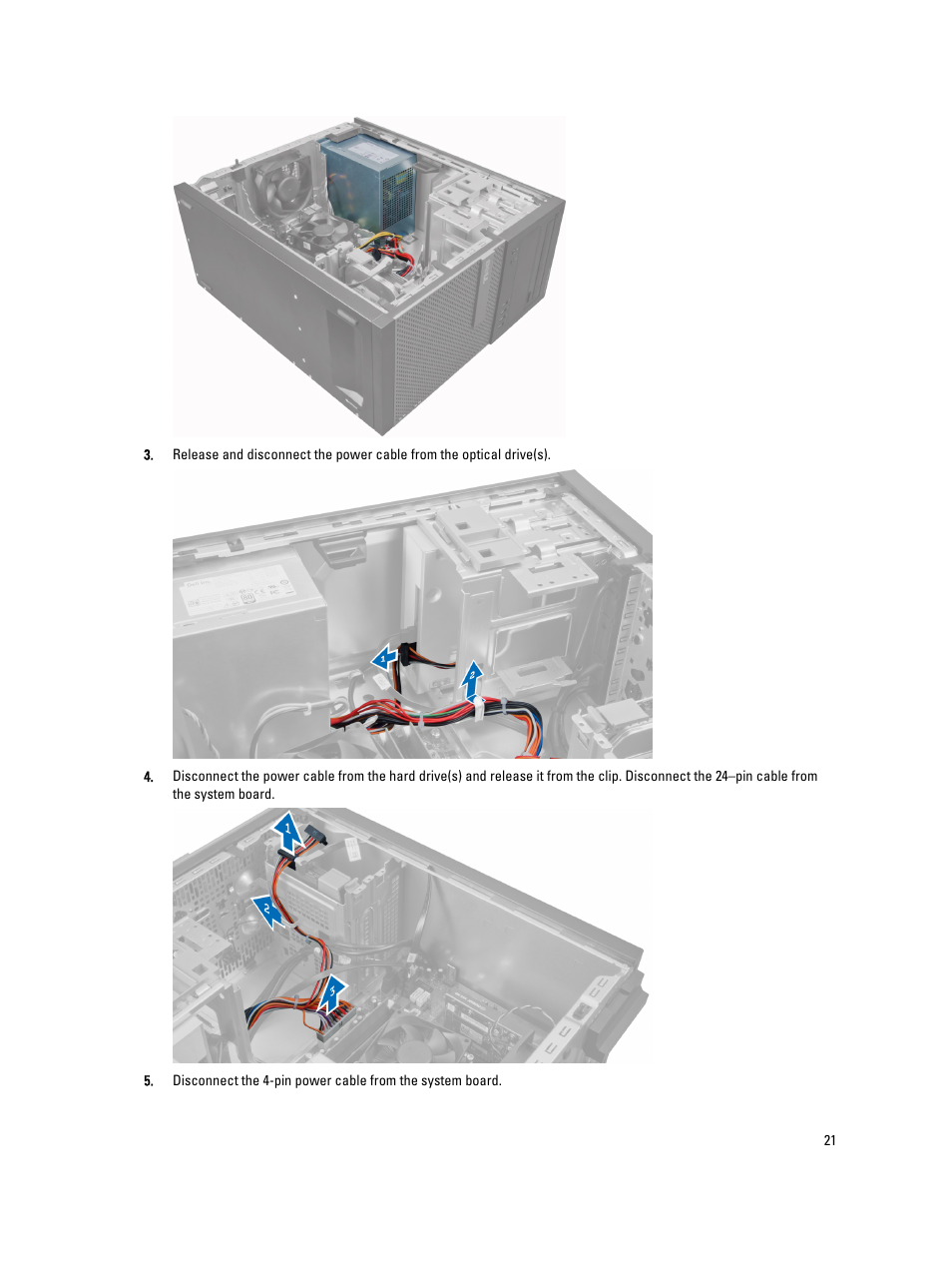 Dell OptiPlex 7010 (Mid 2012) User Manual | Page 21 / 62