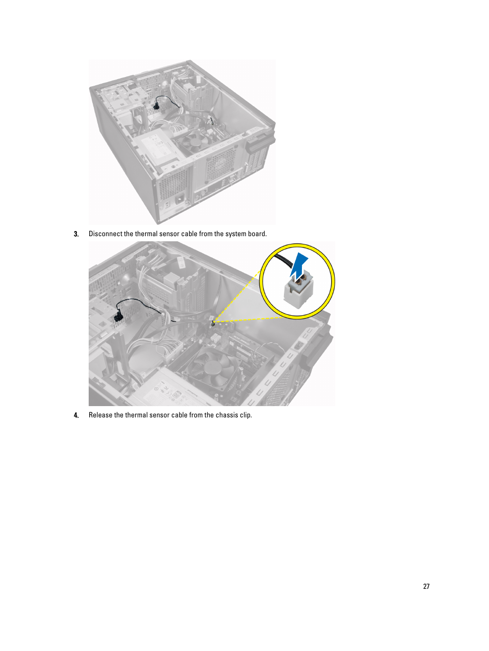 Dell OptiPlex 7010 (Mid 2012) User Manual | Page 27 / 62