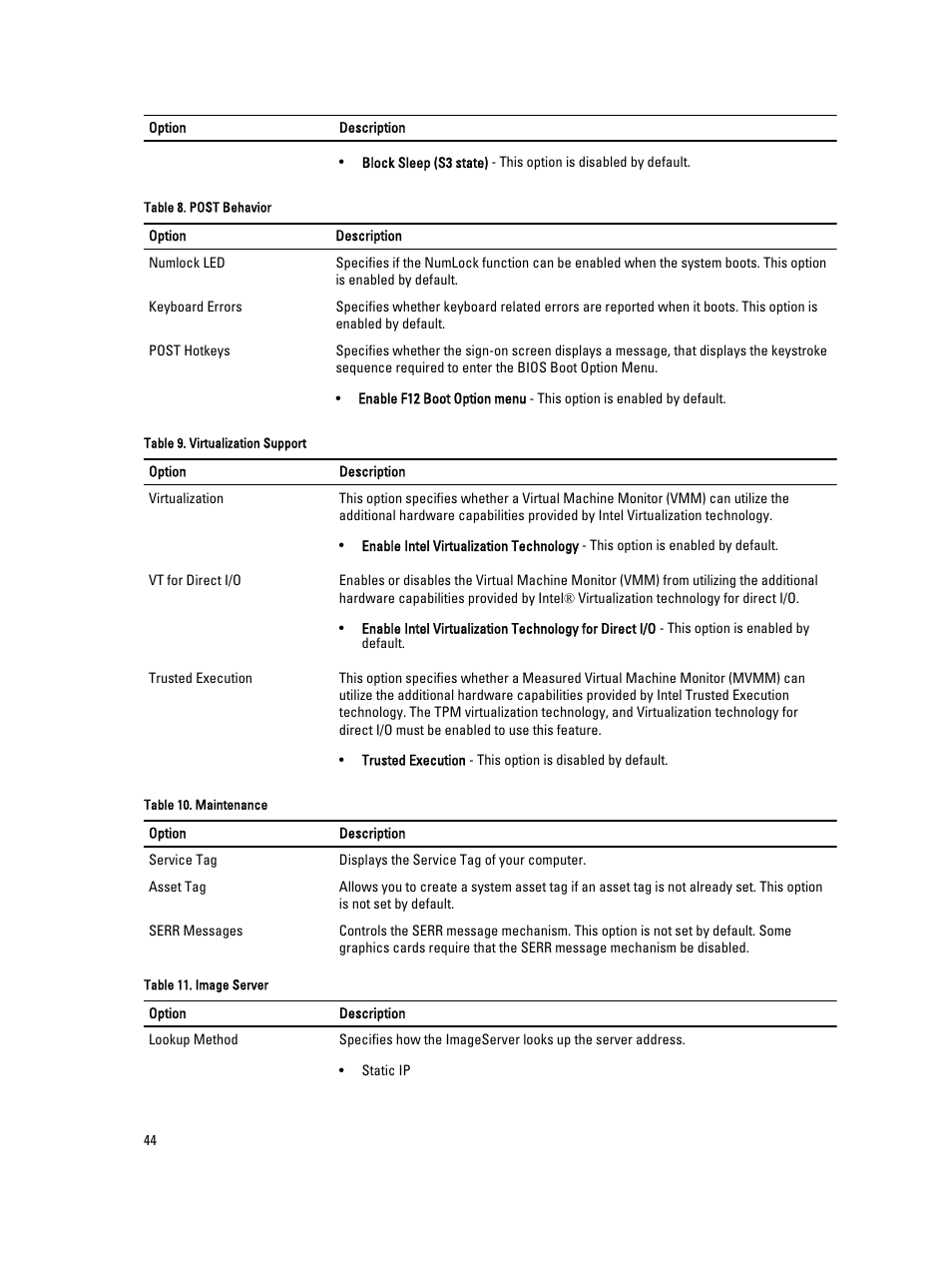 Dell OptiPlex 7010 (Mid 2012) User Manual | Page 44 / 62