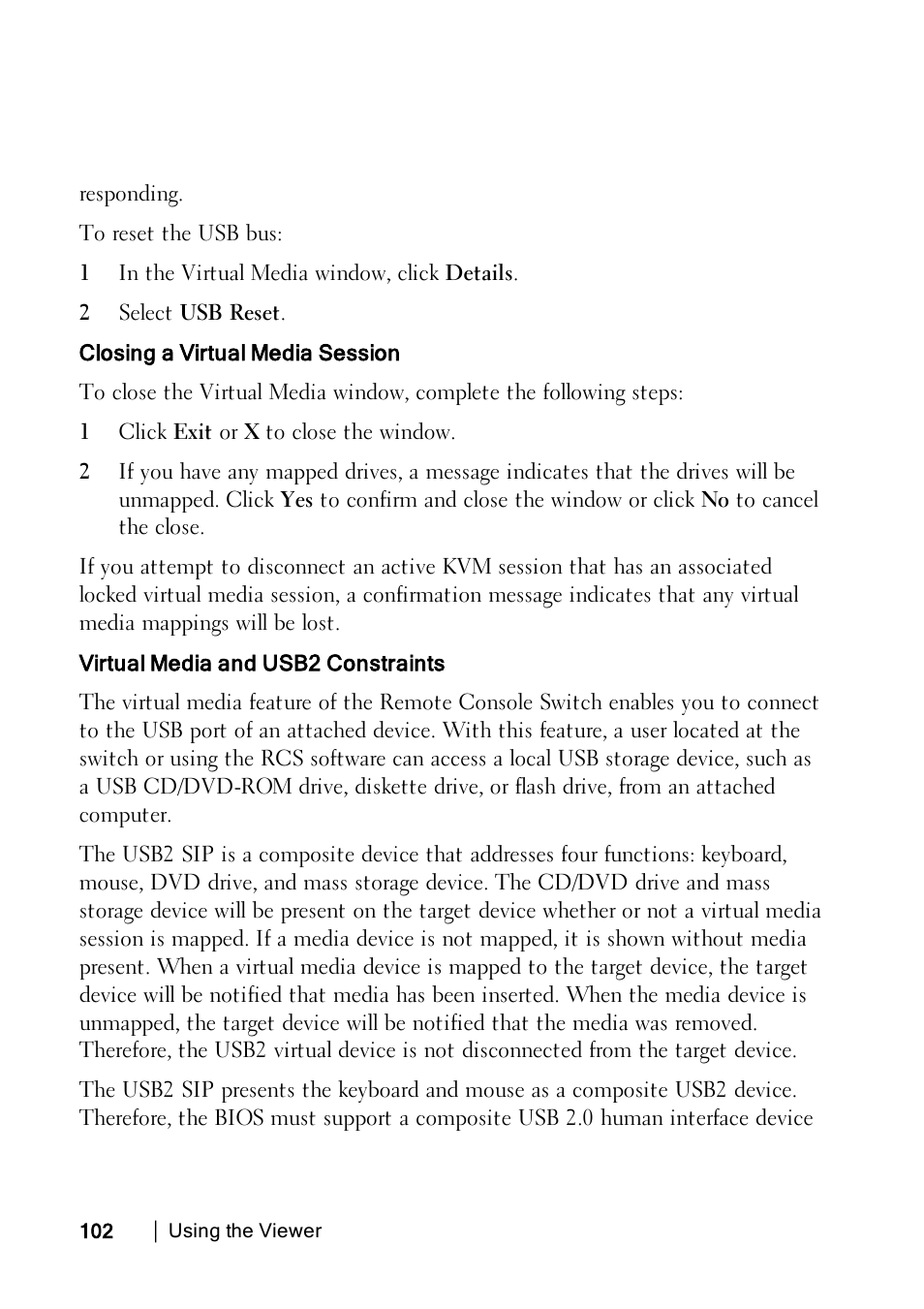 Dell KVM 1082DS User Manual | Page 102 / 114