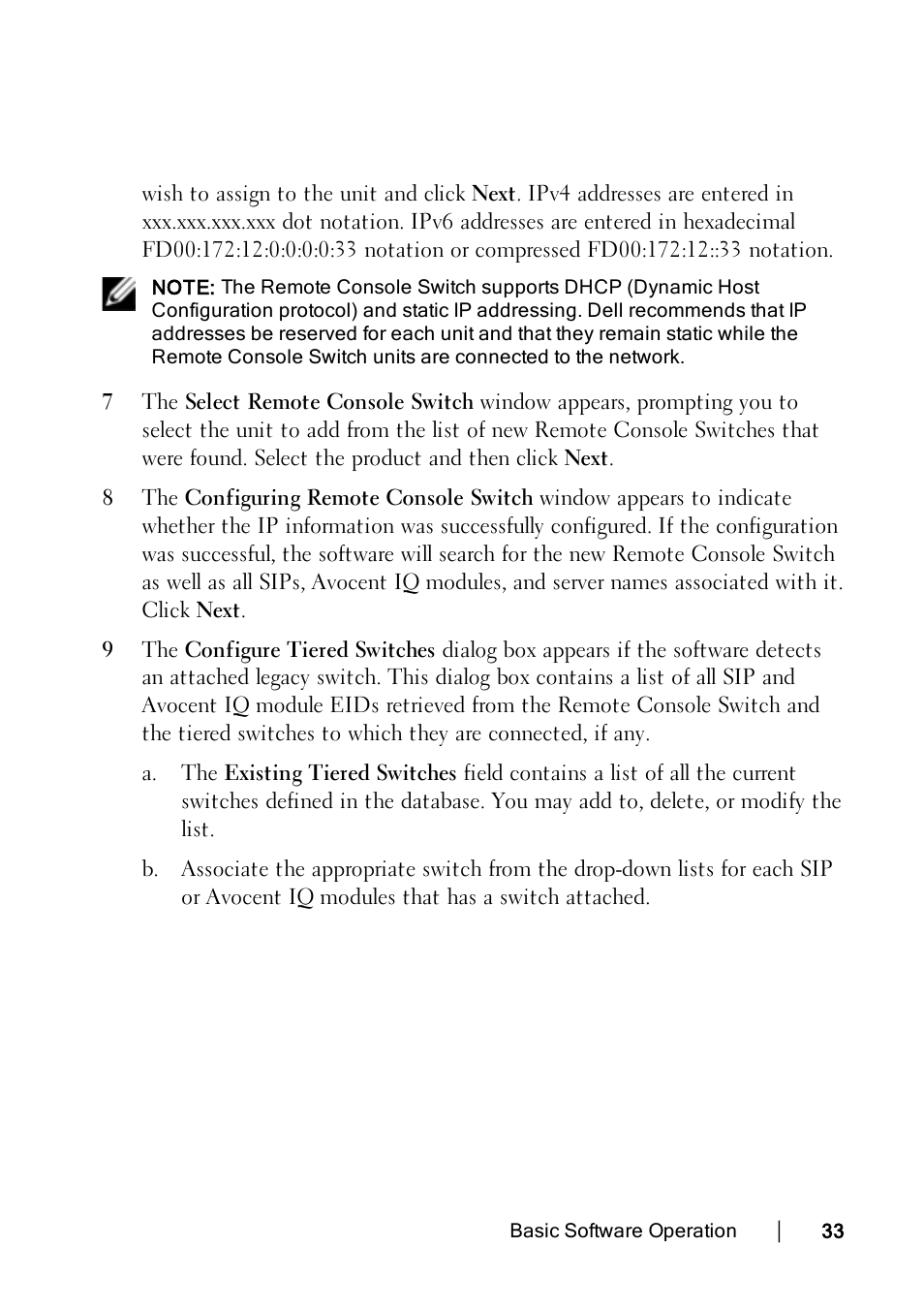 Dell KVM 1082DS User Manual | Page 33 / 114