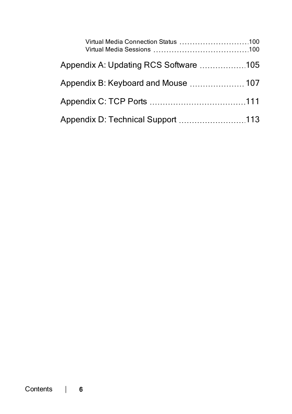 Dell KVM 1082DS User Manual | Page 6 / 114