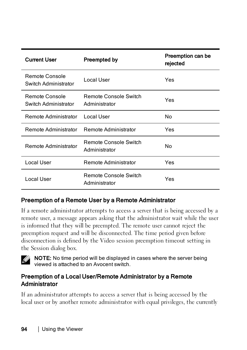 Dell KVM 1082DS User Manual | Page 94 / 114