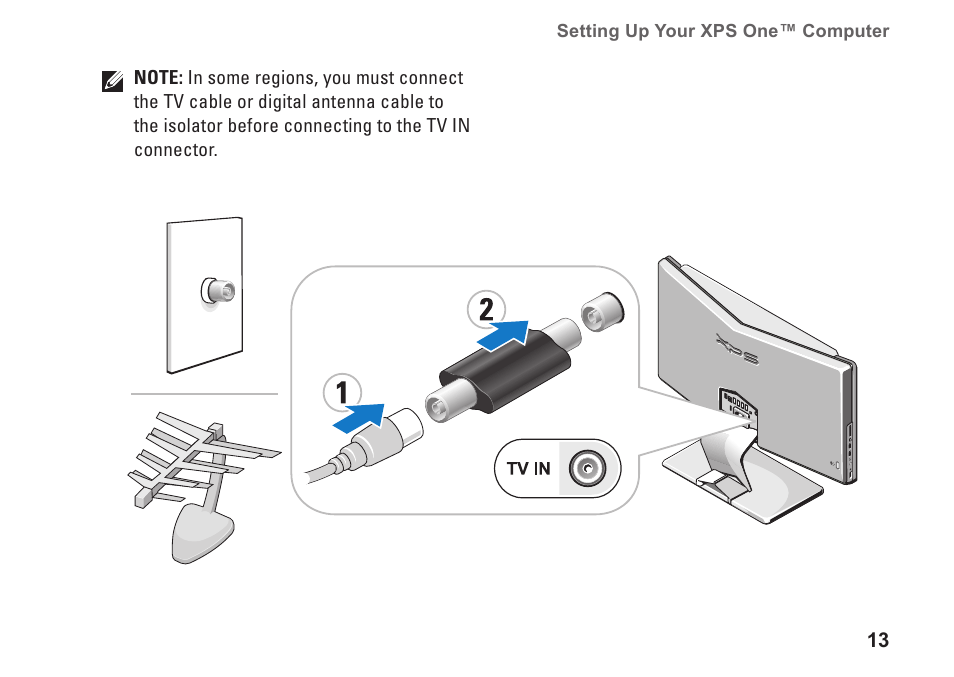 Dell XPS One 24 (Late 2008) User Manual | Page 15 / 80