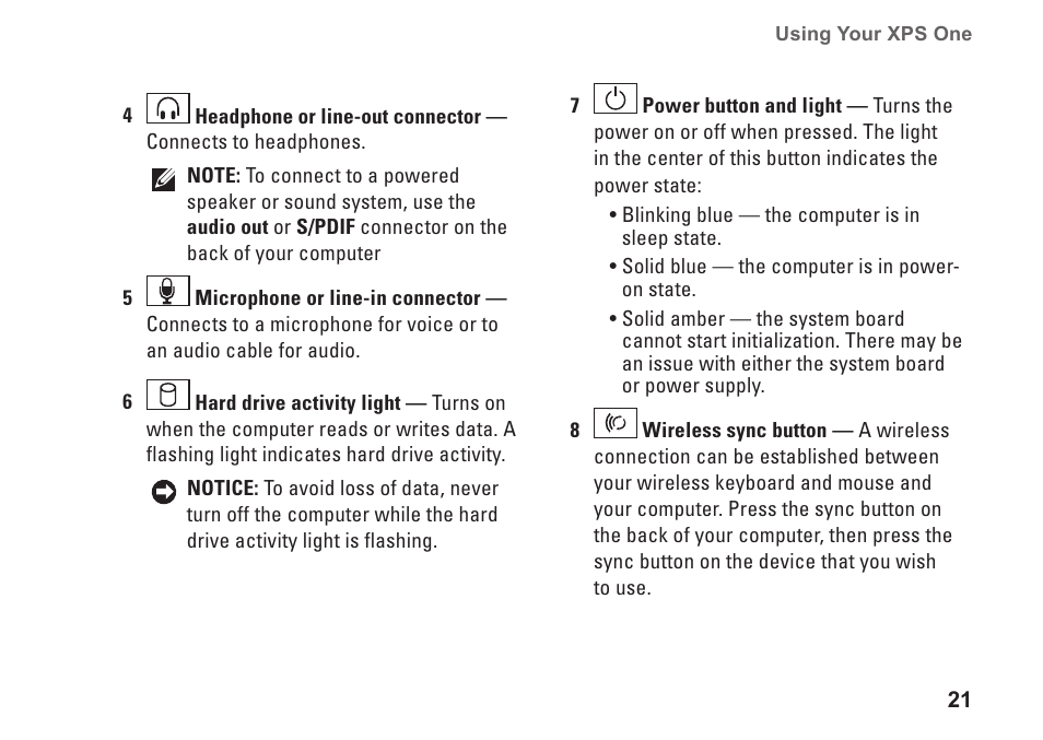 Dell XPS One 24 (Late 2008) User Manual | Page 23 / 80