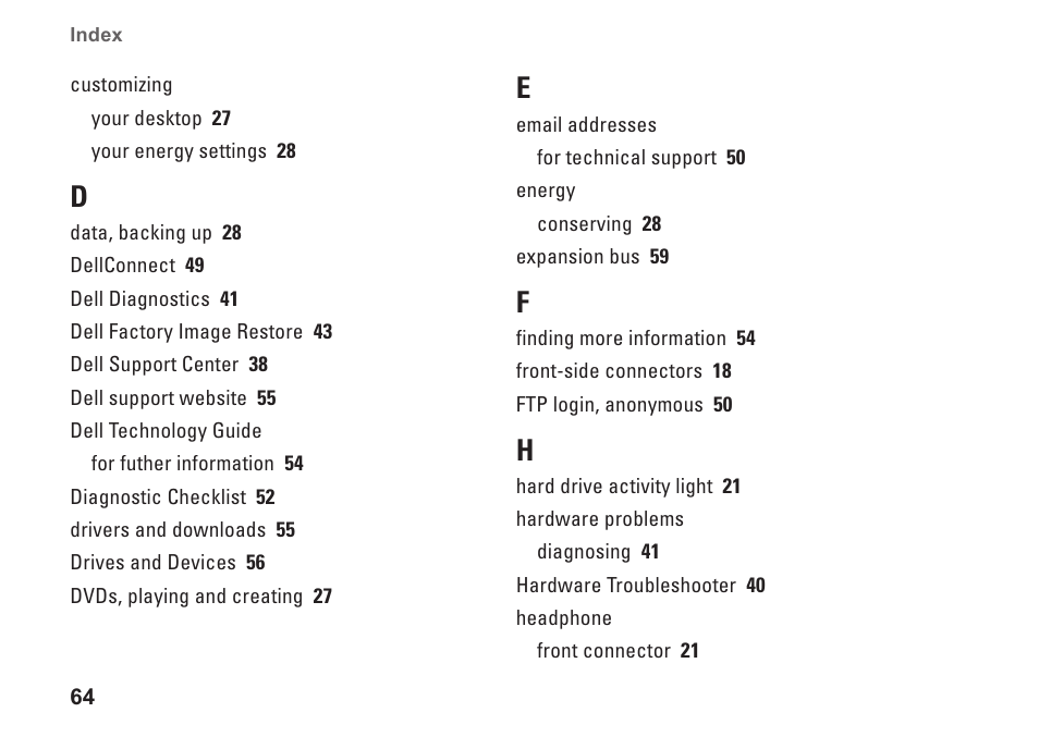 Dell XPS One 24 (Late 2008) User Manual | Page 66 / 80