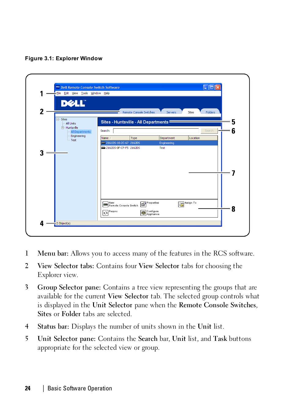 Explorerfig | Dell KVM 1081AD/ KVM 2161AD User Manual | Page 24 / 112
