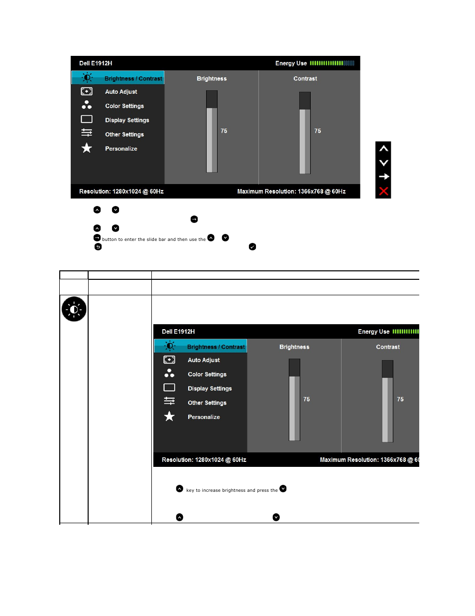 Dell E1912H Monitor User Manual | Page 15 / 32