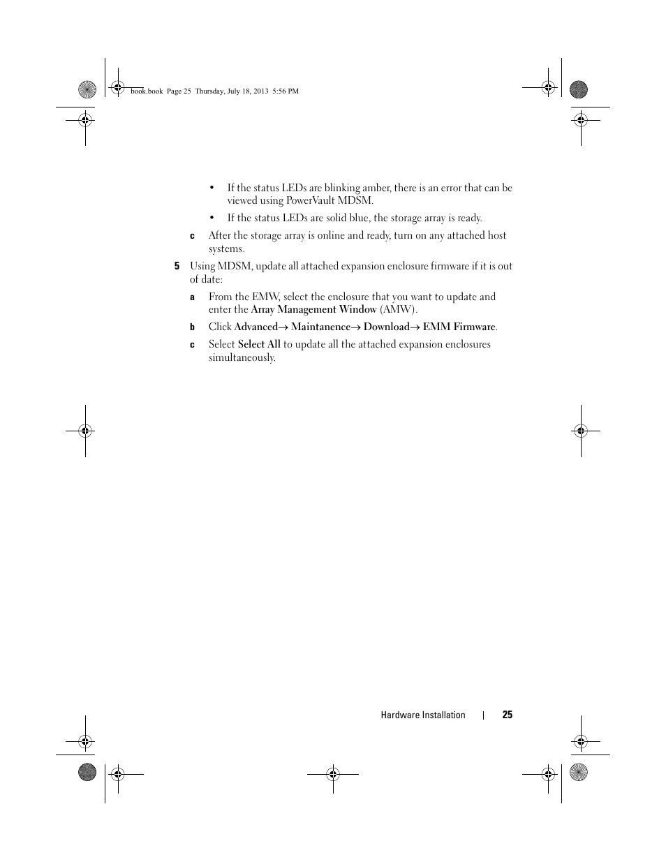 Dell PowerVault MD3200 User Manual | Page 25 / 74