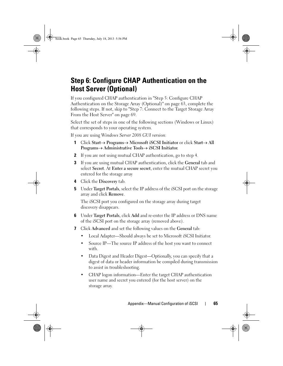 Dell PowerVault MD3200 User Manual | Page 65 / 74