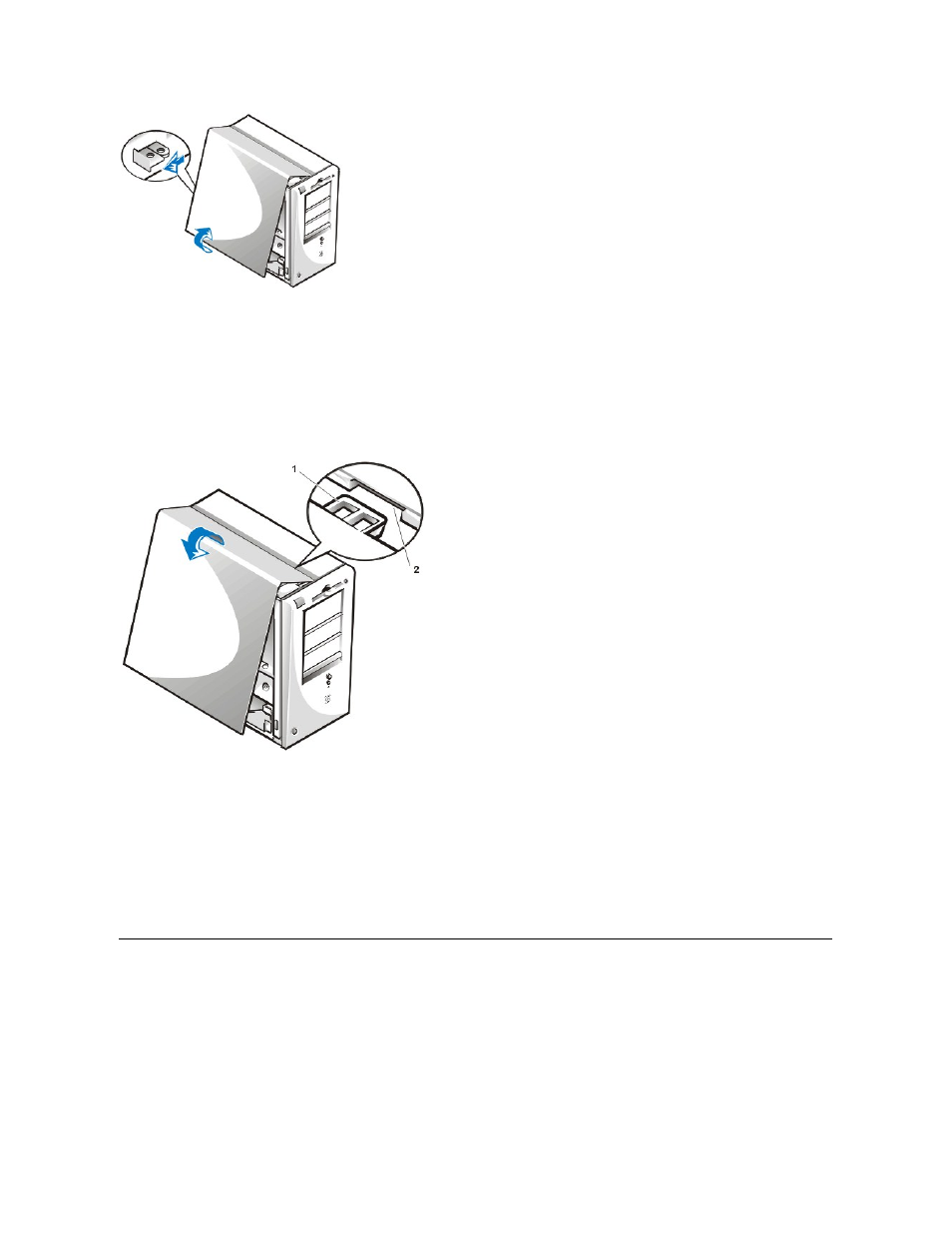 Front bezel | Dell OptiPlex GX100 User Manual | Page 21 / 59