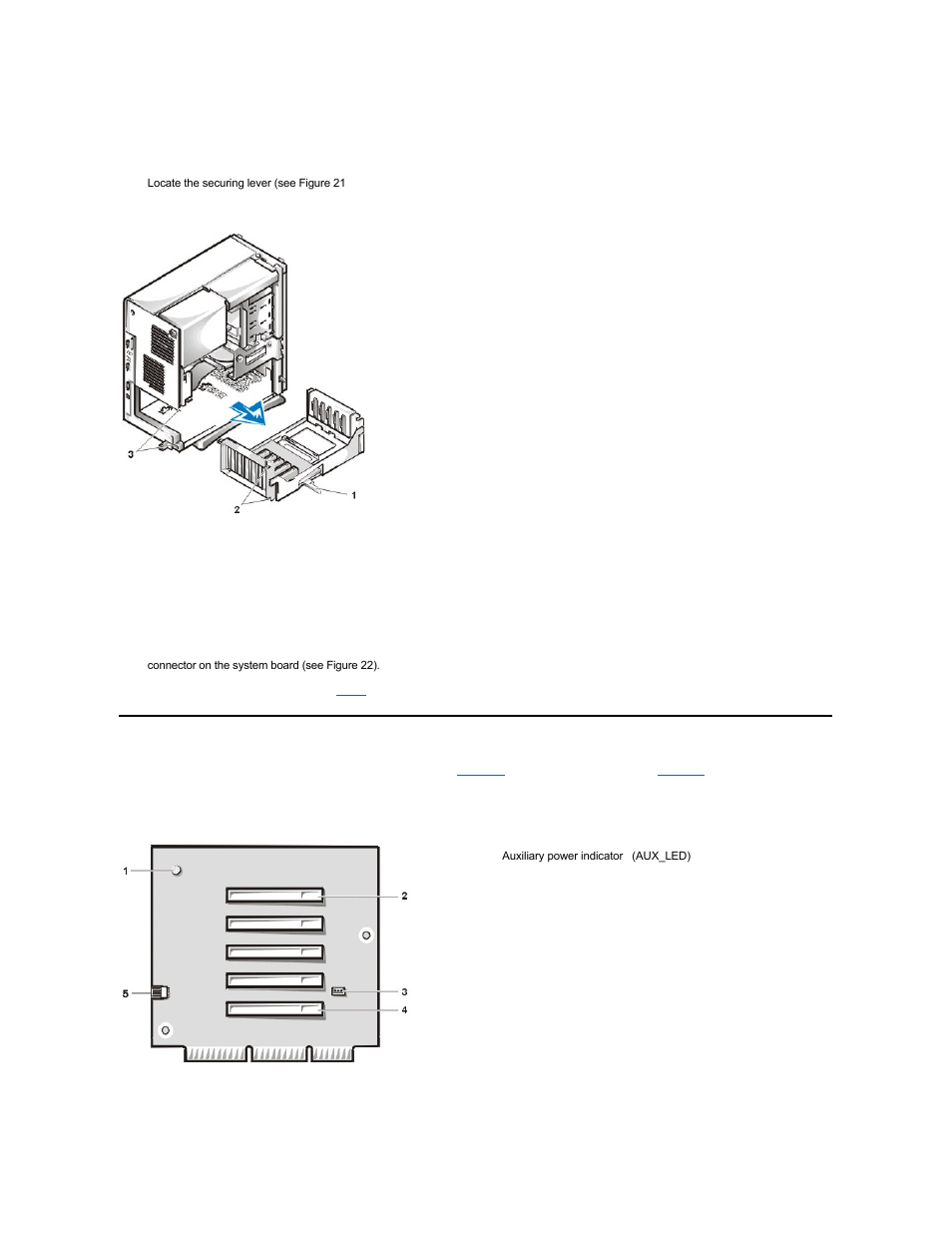 Riser boards | Dell OptiPlex GX100 User Manual | Page 31 / 59