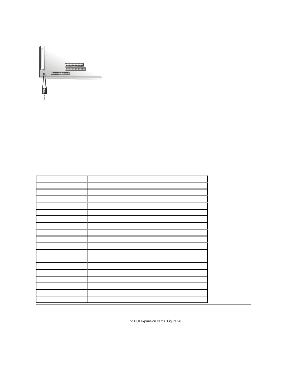 Expansion cards | Dell OptiPlex GX100 User Manual | Page 33 / 59