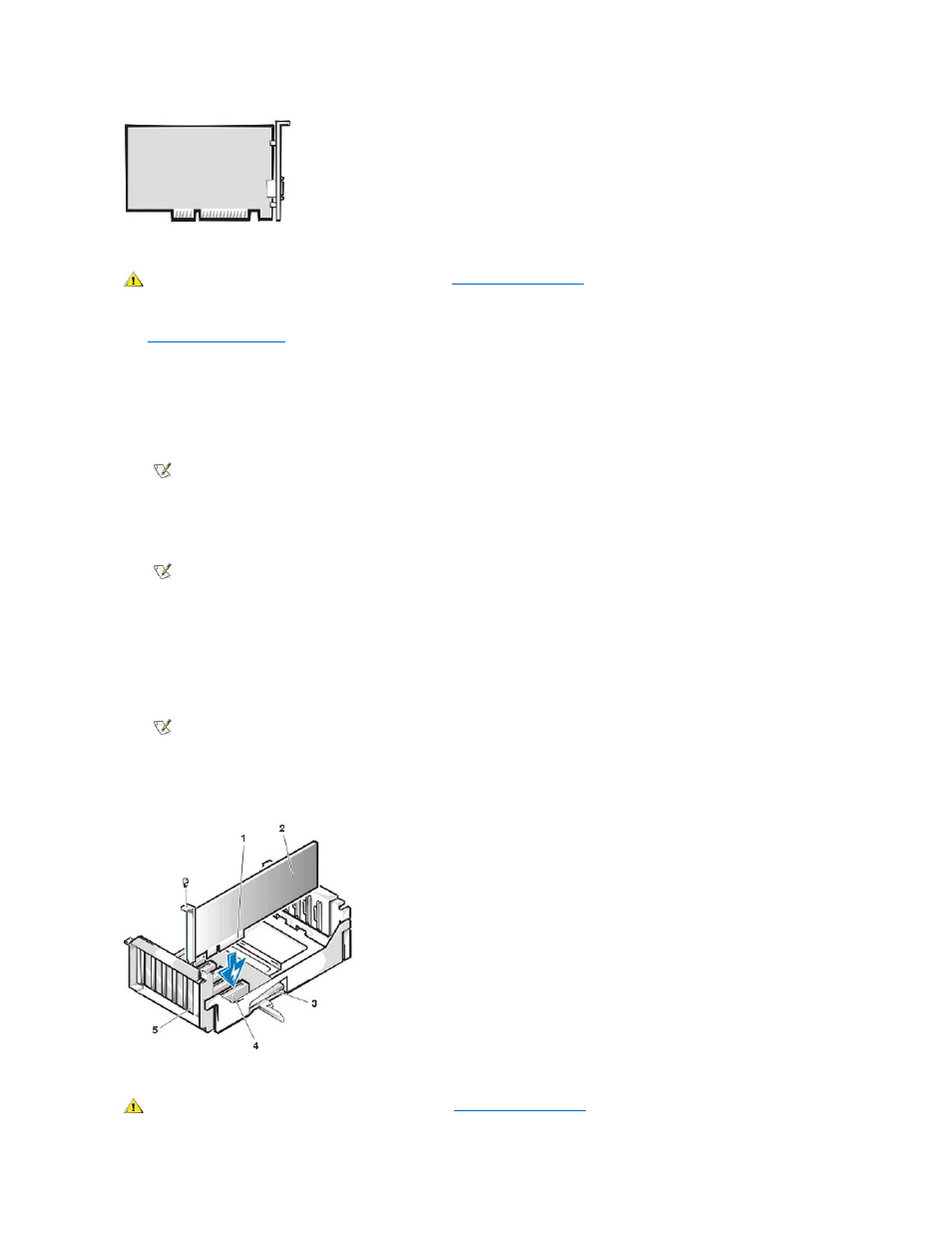 Remove the expansion cards | Dell OptiPlex GX100 User Manual | Page 34 / 59