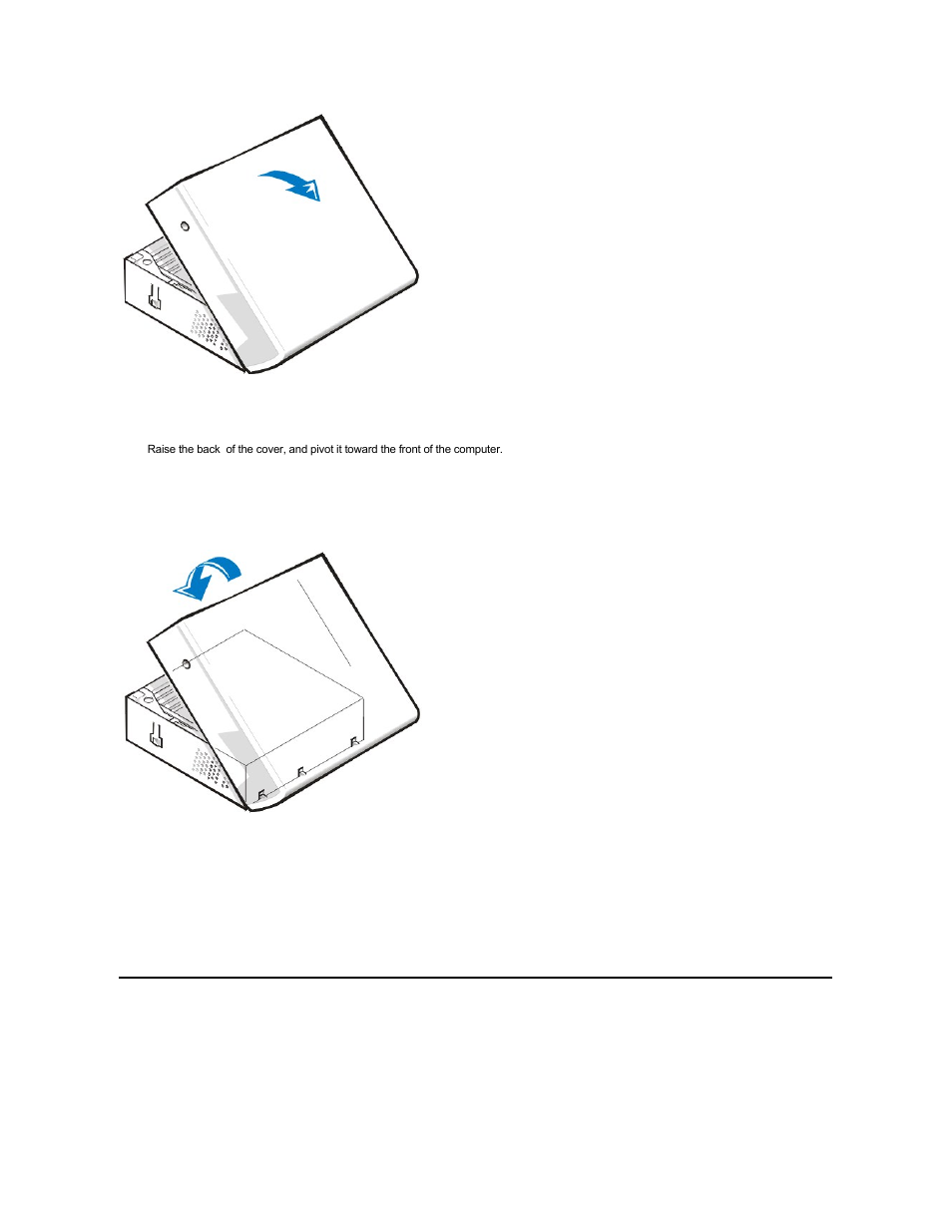 Eject, power, and reset buttons | Dell OptiPlex GX100 User Manual | Page 4 / 59