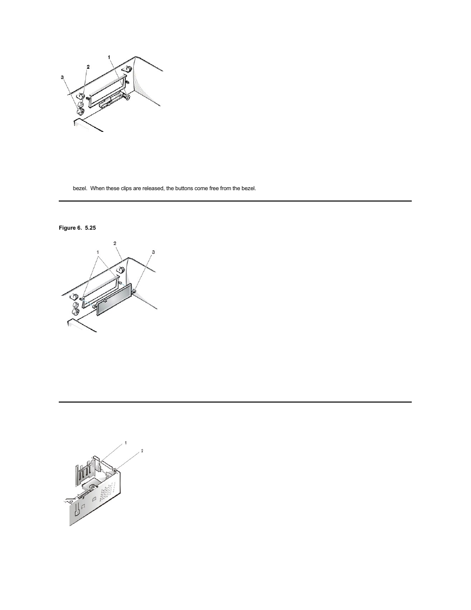 Front-panel inserts, Control panel | Dell OptiPlex GX100 User Manual | Page 5 / 59