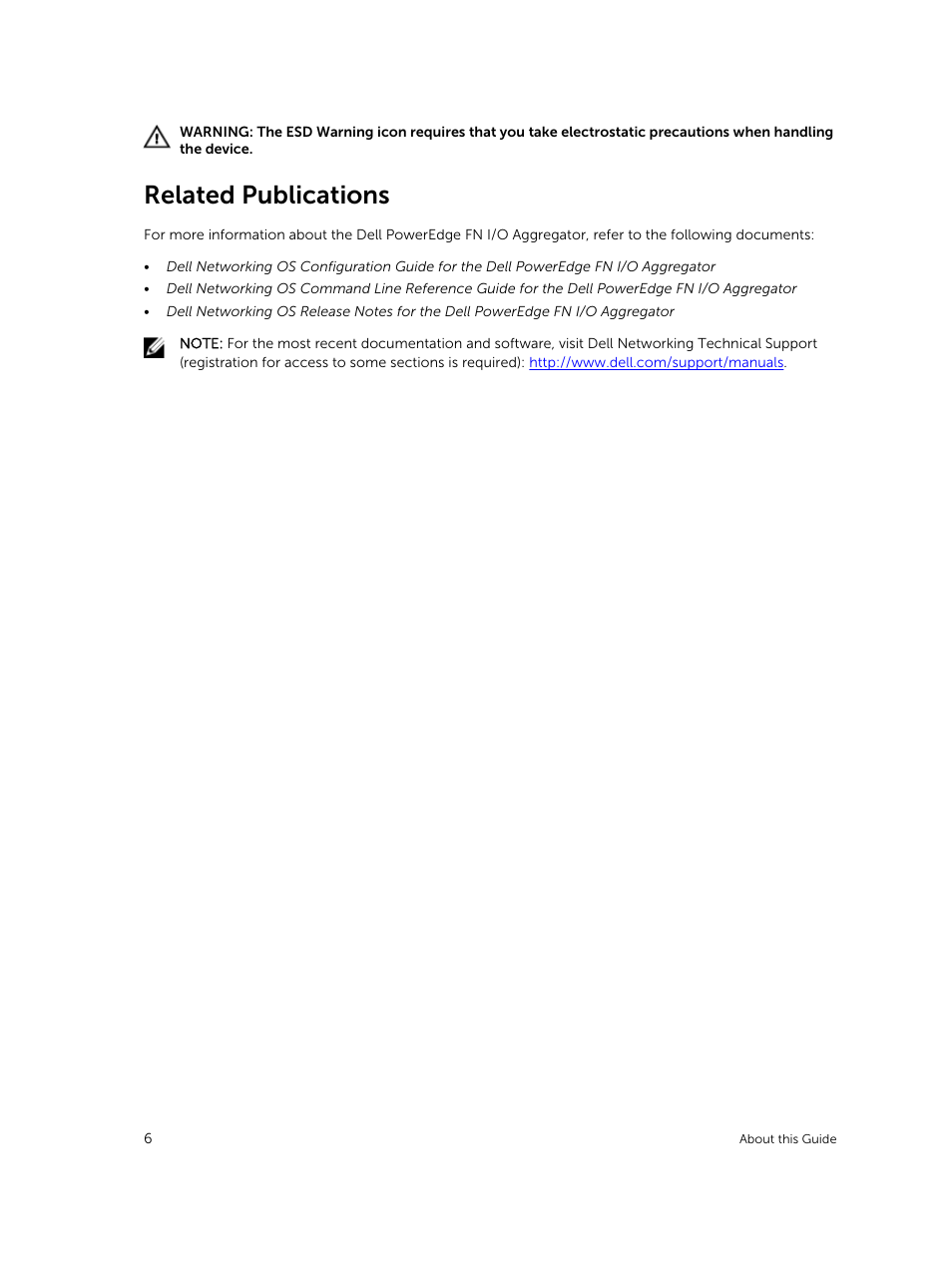 Related publications | Dell PowerEdge FX2/FX2s User Manual | Page 6 / 24