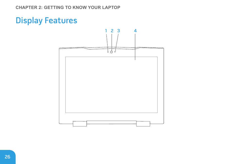 Display features | Dell Alienware M11x (Early 2010) User Manual | Page 26 / 100