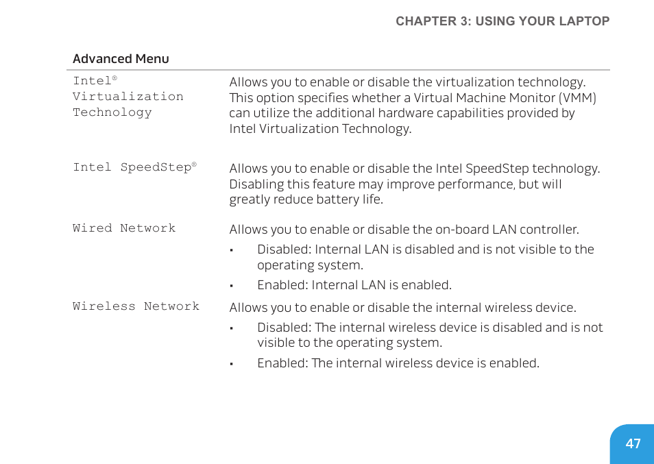 Dell Alienware M11x (Early 2010) User Manual | Page 47 / 100