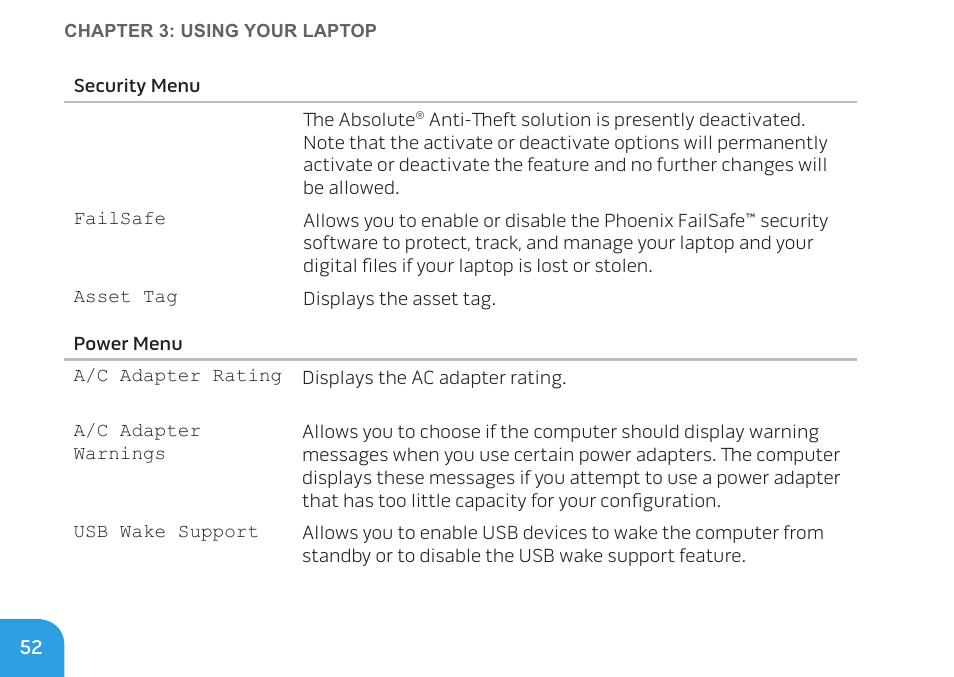 Dell Alienware M11x (Early 2010) User Manual | Page 52 / 100