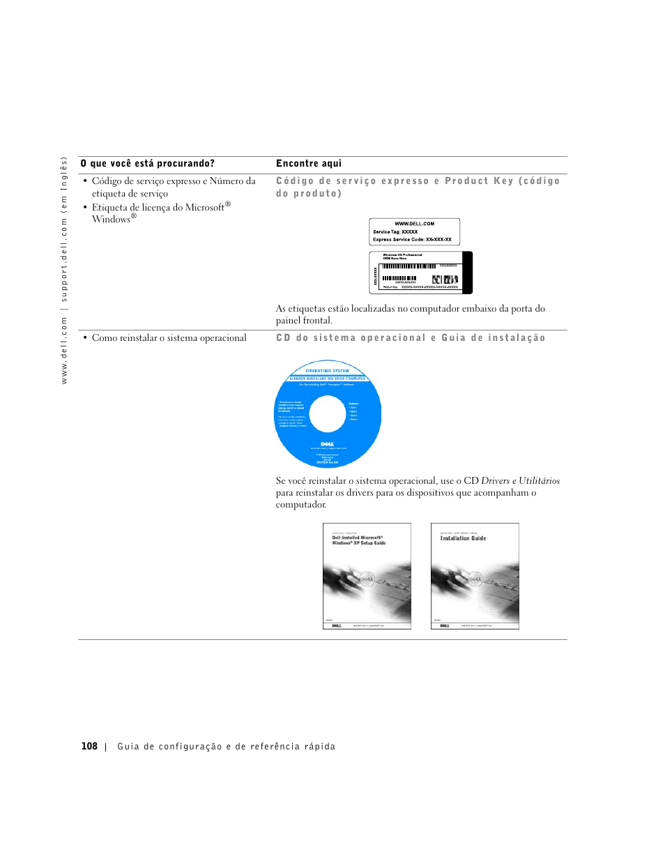 Dell Precision 340 User Manual | Page 108 / 206