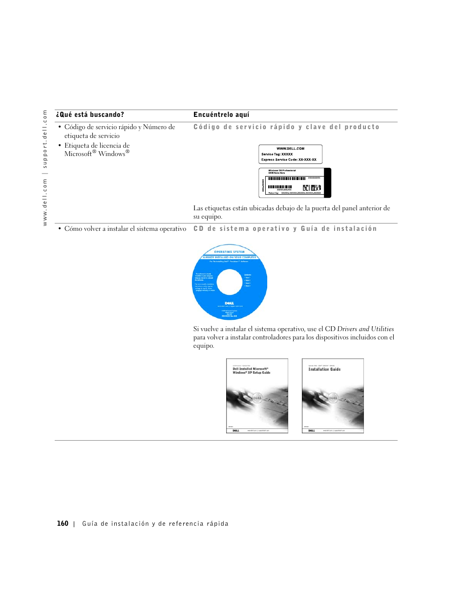 Dell Precision 340 User Manual | Page 160 / 206