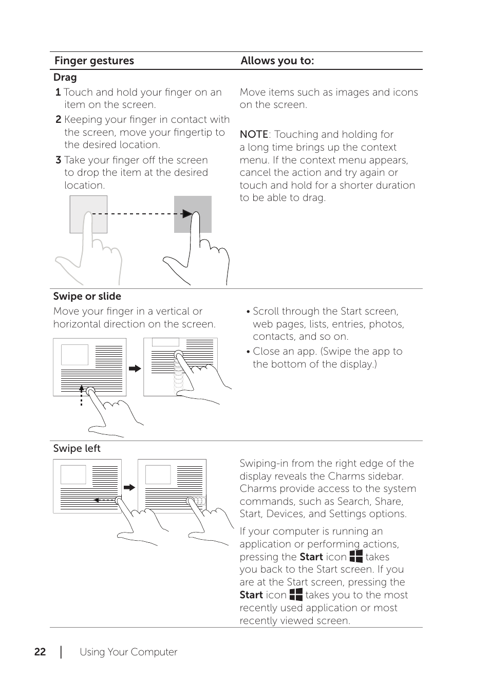 Dell XPS 18 (1810, Early 2013) User Manual | Page 22 / 46