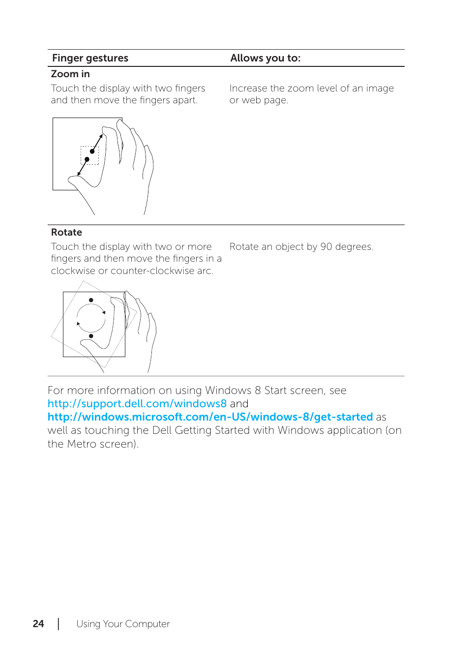 Dell XPS 18 (1810, Early 2013) User Manual | Page 24 / 46