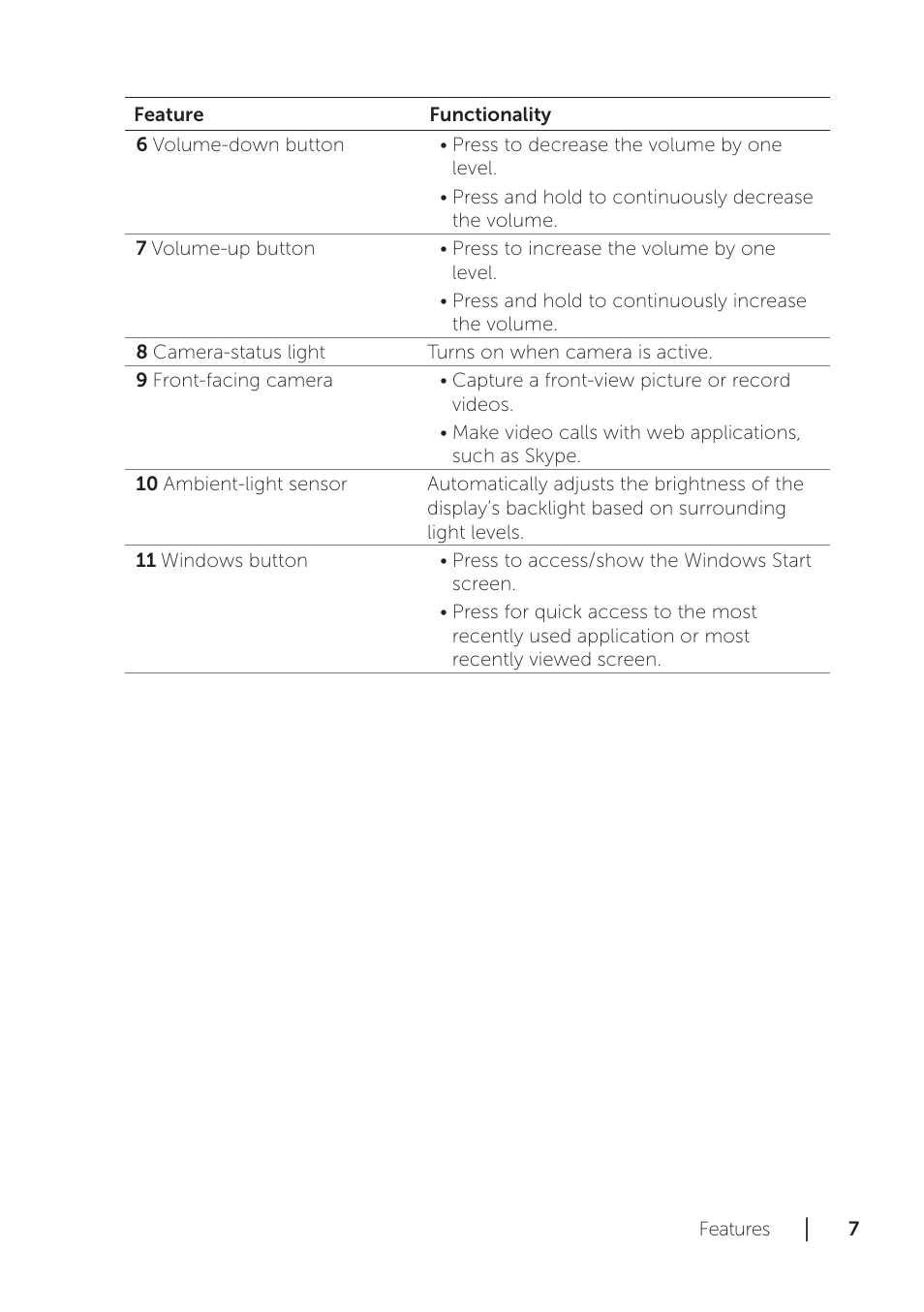 Dell XPS 18 (1810, Early 2013) User Manual | Page 7 / 46