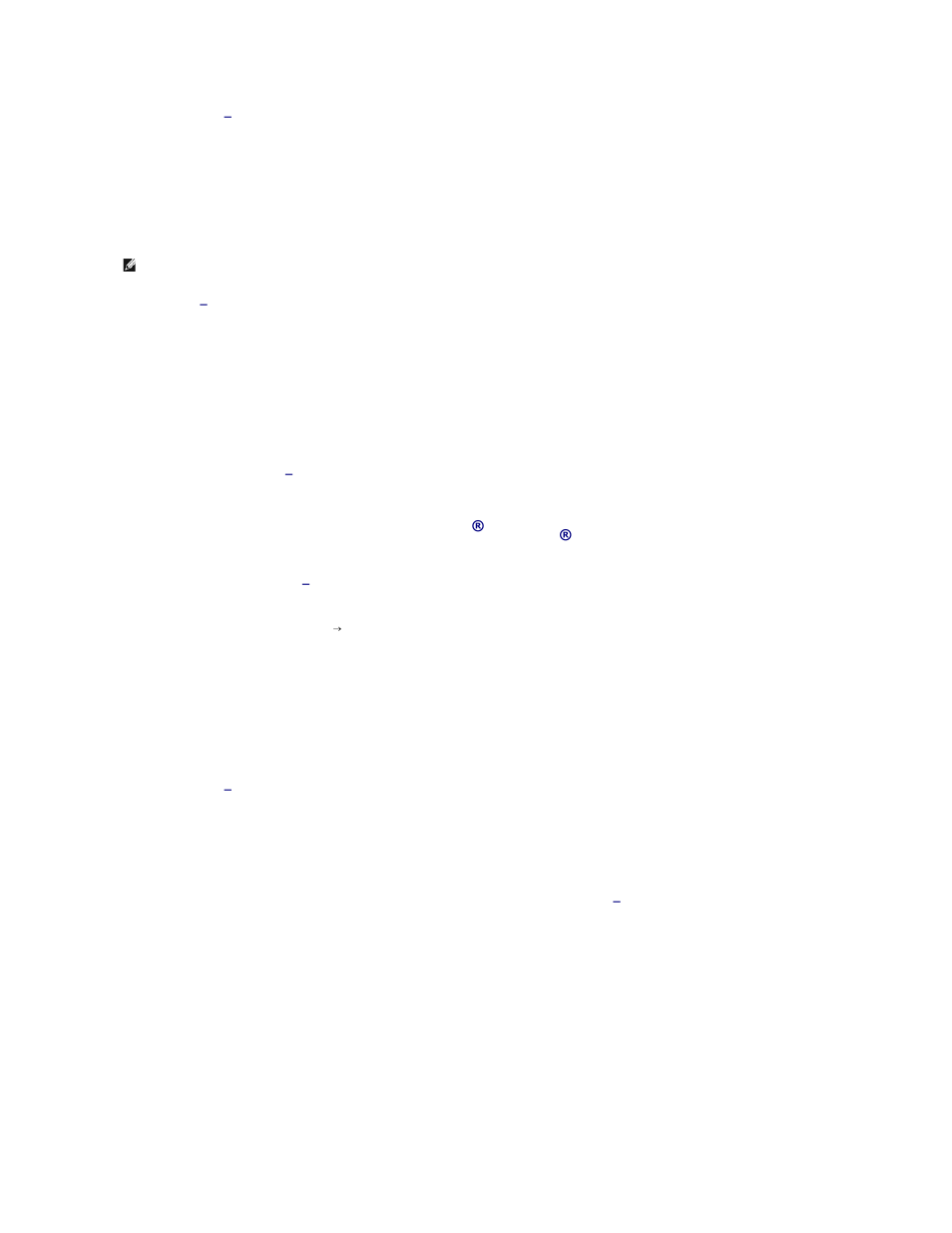 Other software problems, A program stops responding, A program crashes repeatedly | A solid blue screen appears | Dell Latitude D620 ATG User Manual | Page 94 / 107