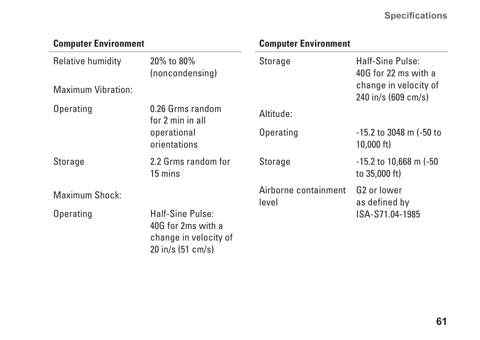 Dell XPS One 20 (Mid 2008) User Manual | Page 63 / 70