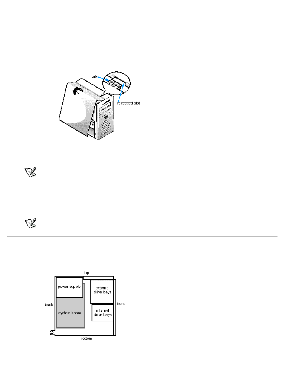 Inside your computer | Dell Precision 610 User Manual | Page 57 / 136