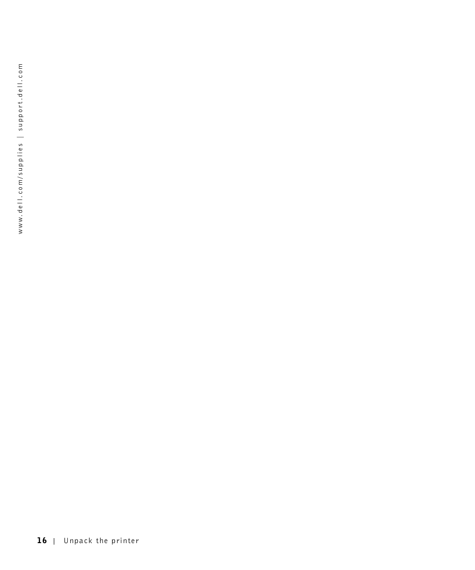 Dell P1500 Personal Mono Laser Printer User Manual | Page 16 / 100