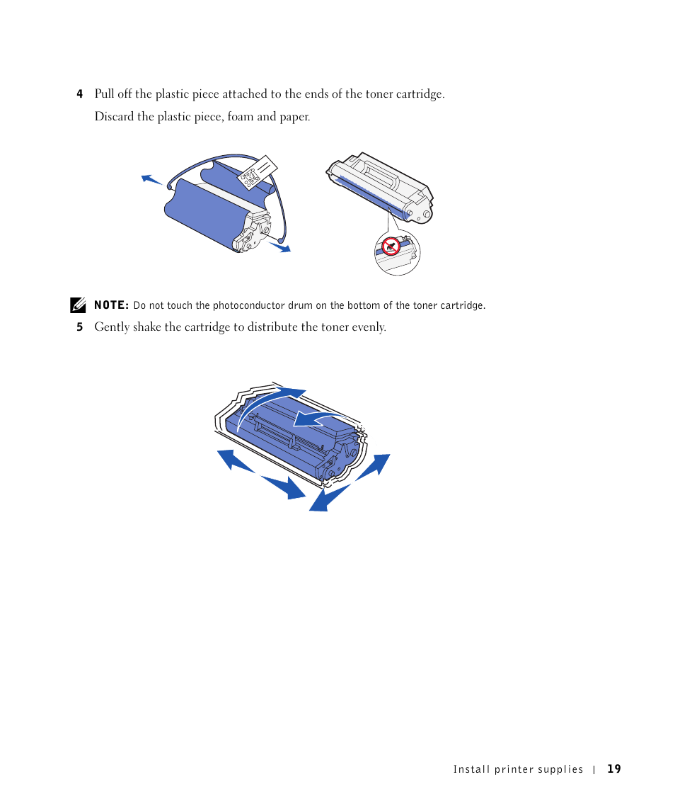 Dell P1500 Personal Mono Laser Printer User Manual | Page 19 / 100