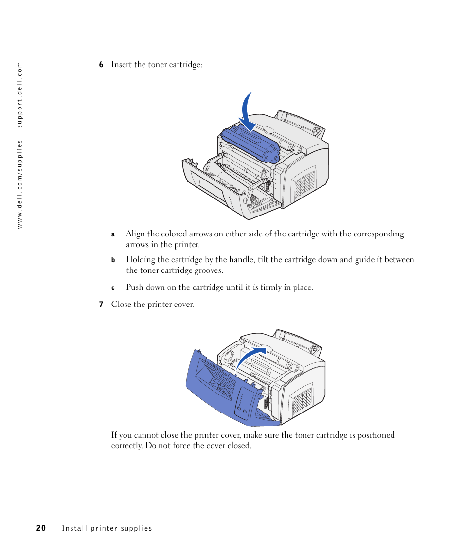 Dell P1500 Personal Mono Laser Printer User Manual | Page 20 / 100