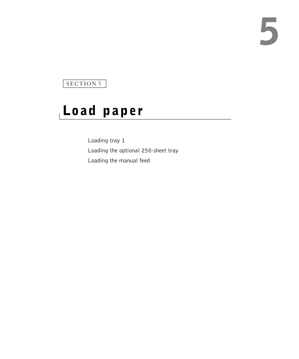 Load paper | Dell P1500 Personal Mono Laser Printer User Manual | Page 33 / 100