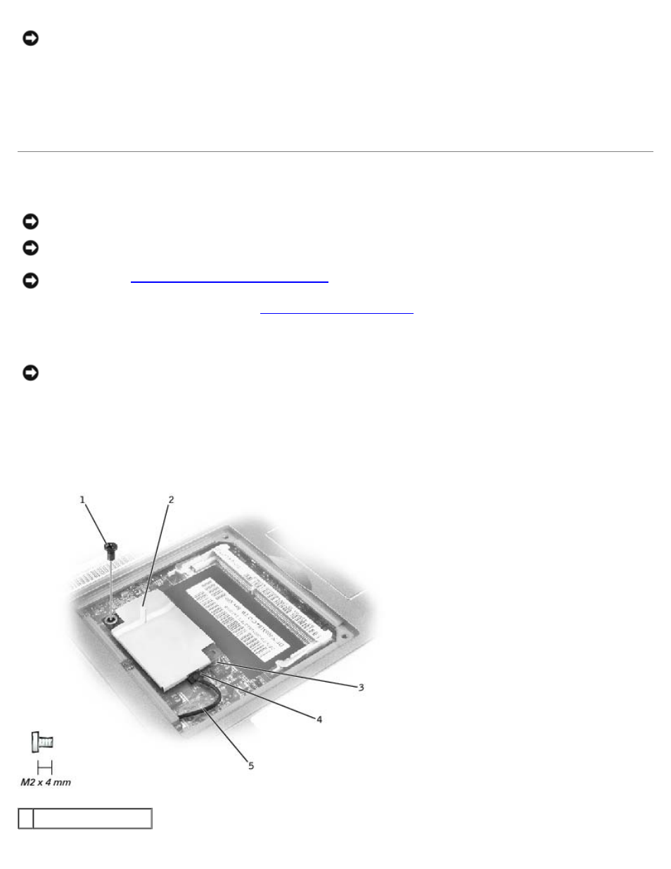 Removing the modem daughter card | Dell Latitude C400 User Manual | Page 14 / 41
