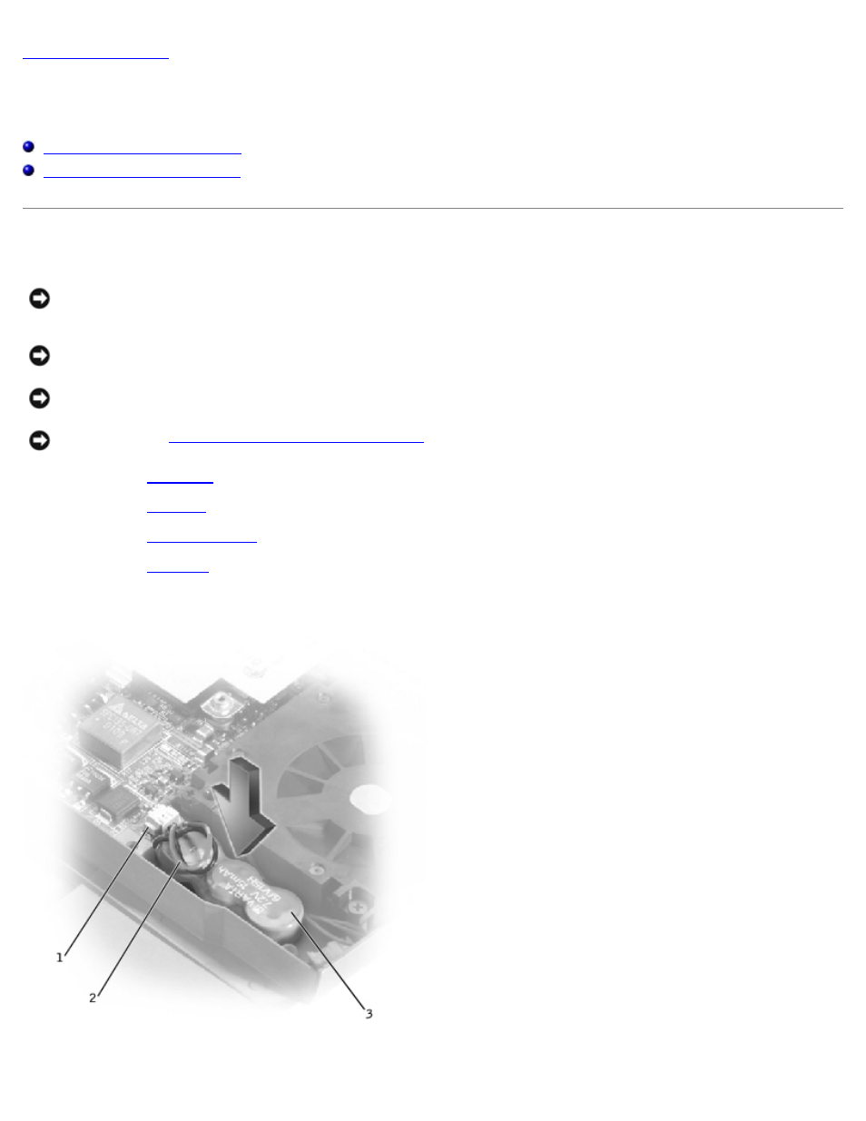 Reserve battery, Removing the reserve battery | Dell Latitude C400 User Manual | Page 28 / 41