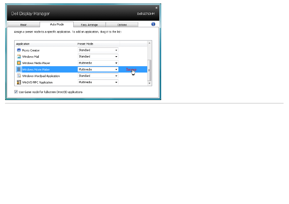 Applying energy conservation features | Dell U2713HM Monitor User Manual | Page 4 / 10
