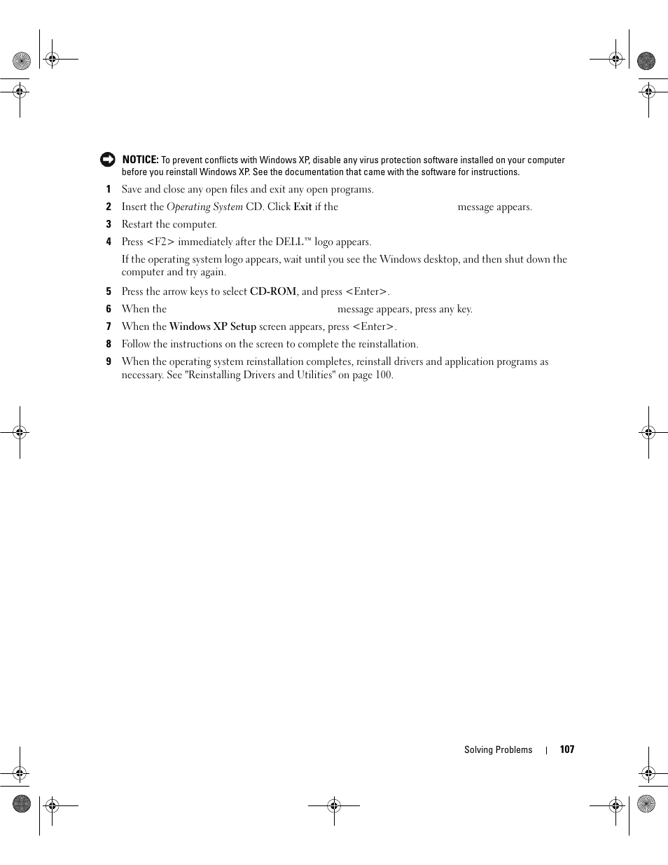 Dell Inspiron 6400 User Manual | Page 107 / 186