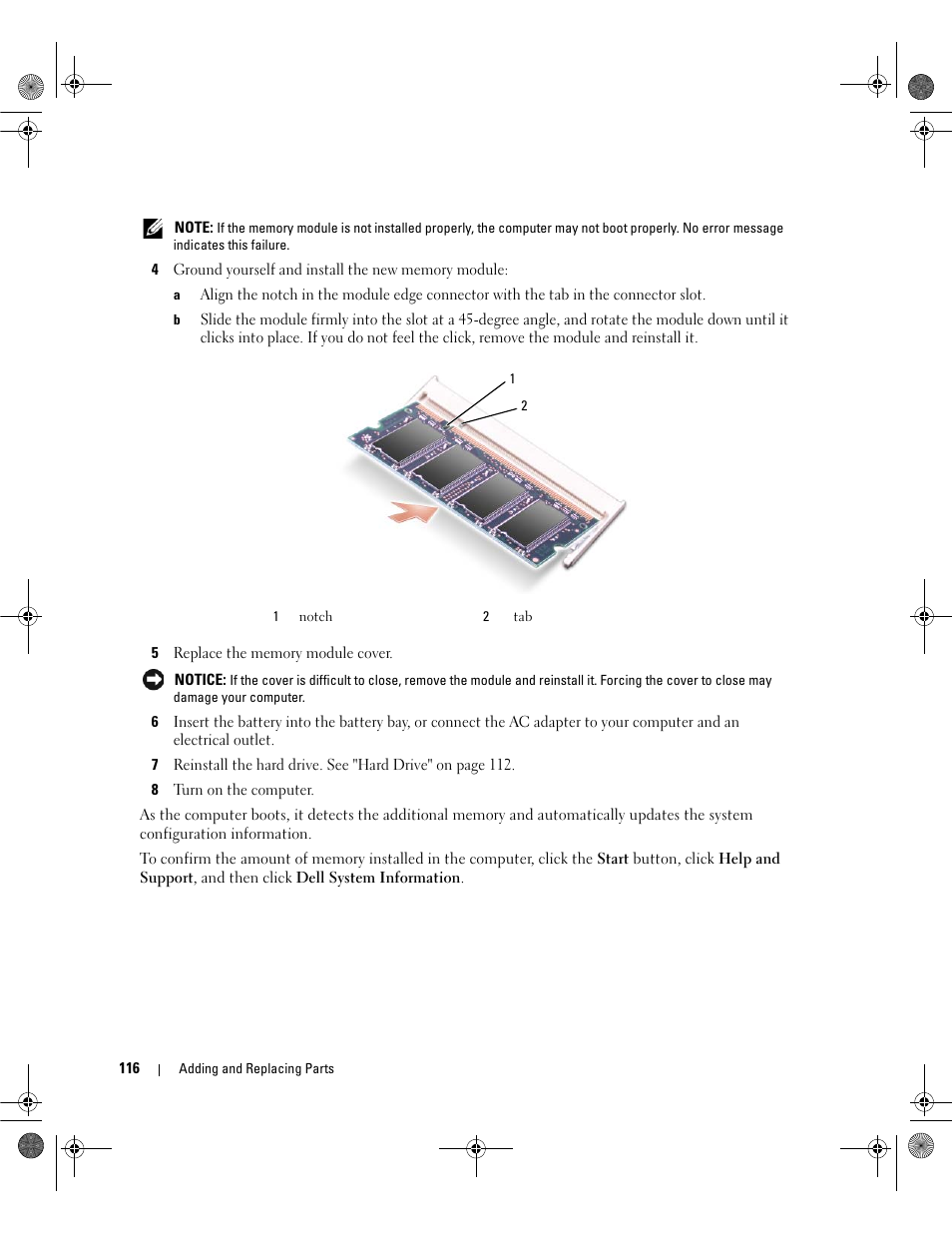 Dell Inspiron 6400 User Manual | Page 116 / 186