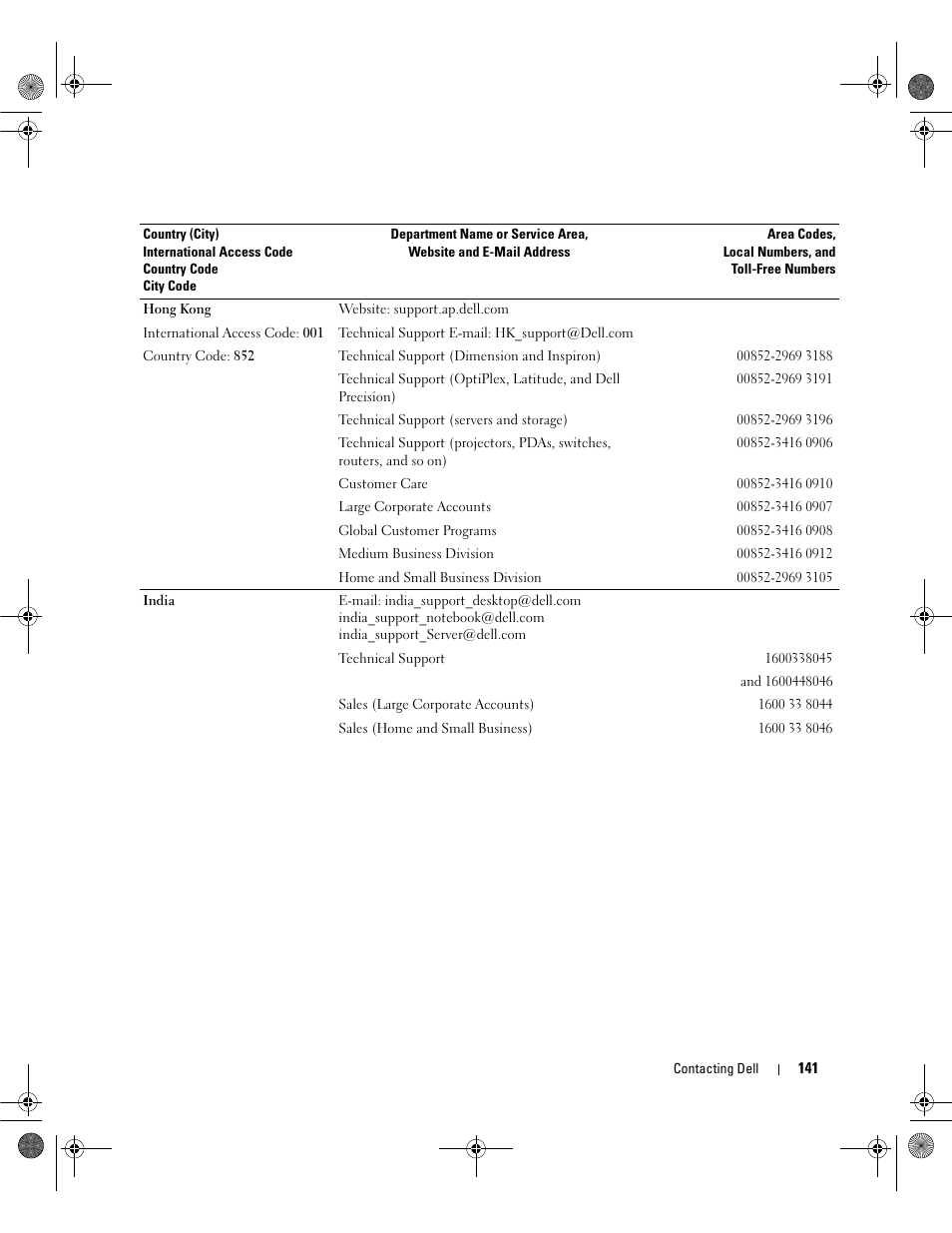 Dell Inspiron 6400 User Manual | Page 141 / 186