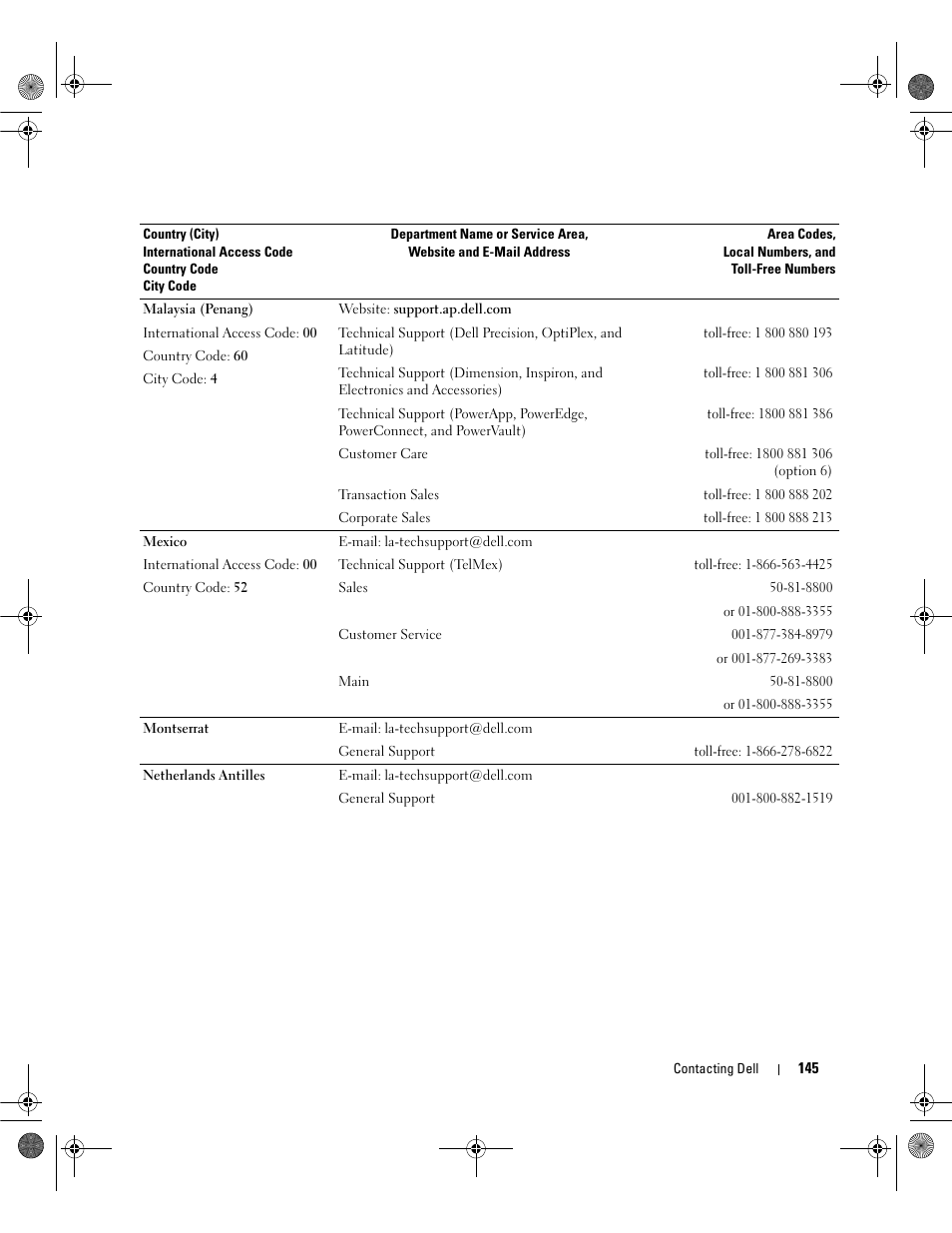 Dell Inspiron 6400 User Manual | Page 145 / 186
