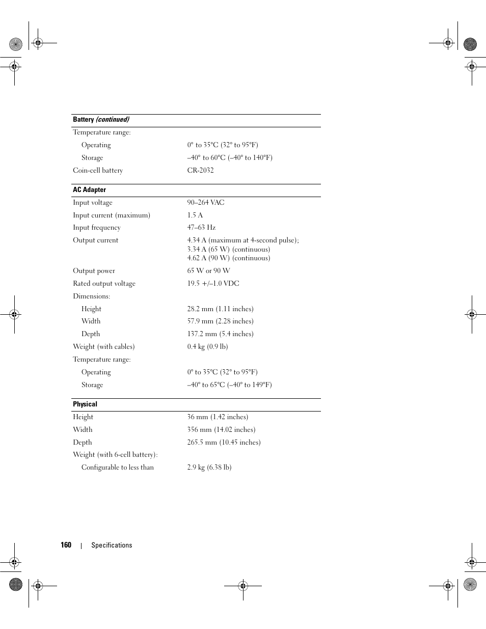 Dell Inspiron 6400 User Manual | Page 160 / 186