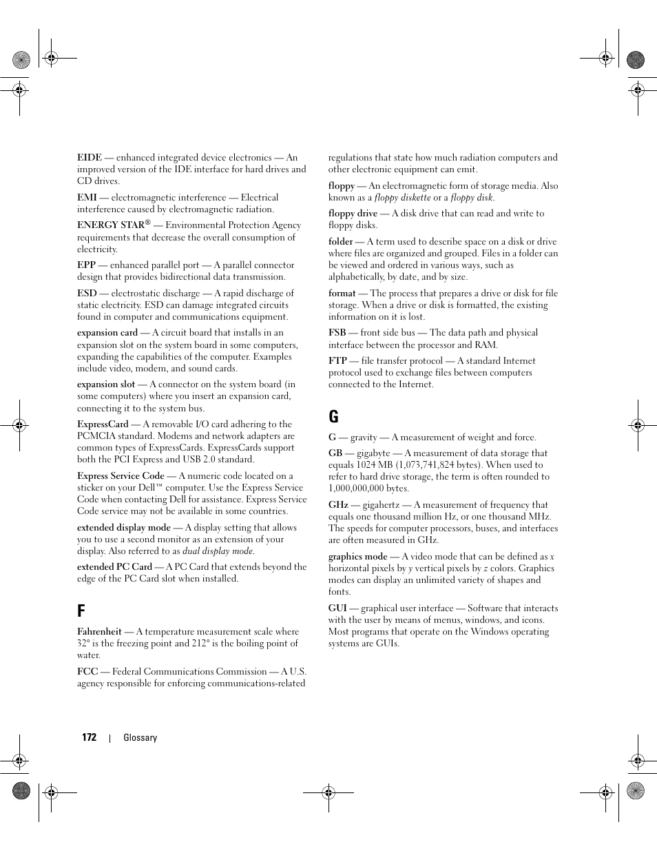 Dell Inspiron 6400 User Manual | Page 172 / 186