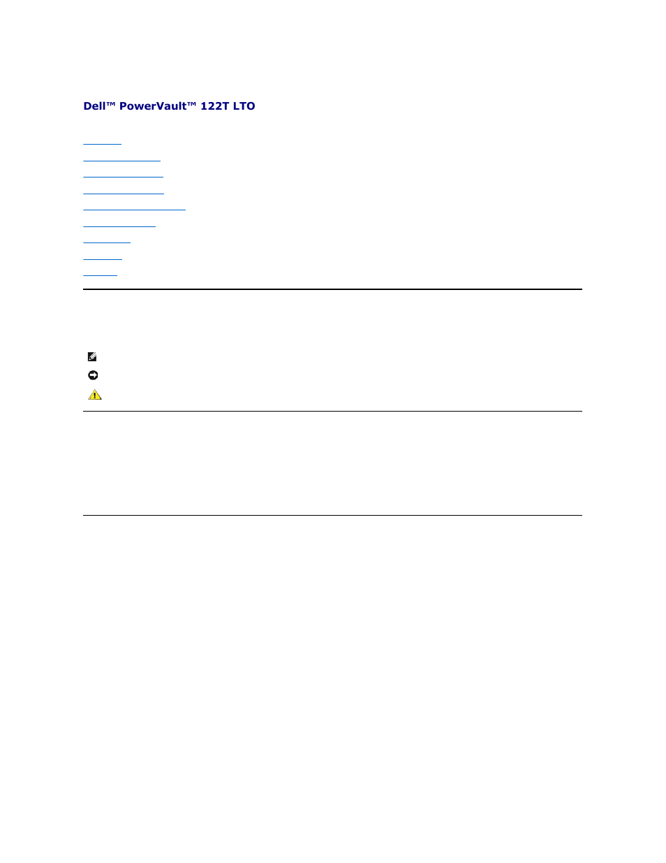 Dell PowerVault 122T LTO2 (Autoloader) User Manual | 41 pages