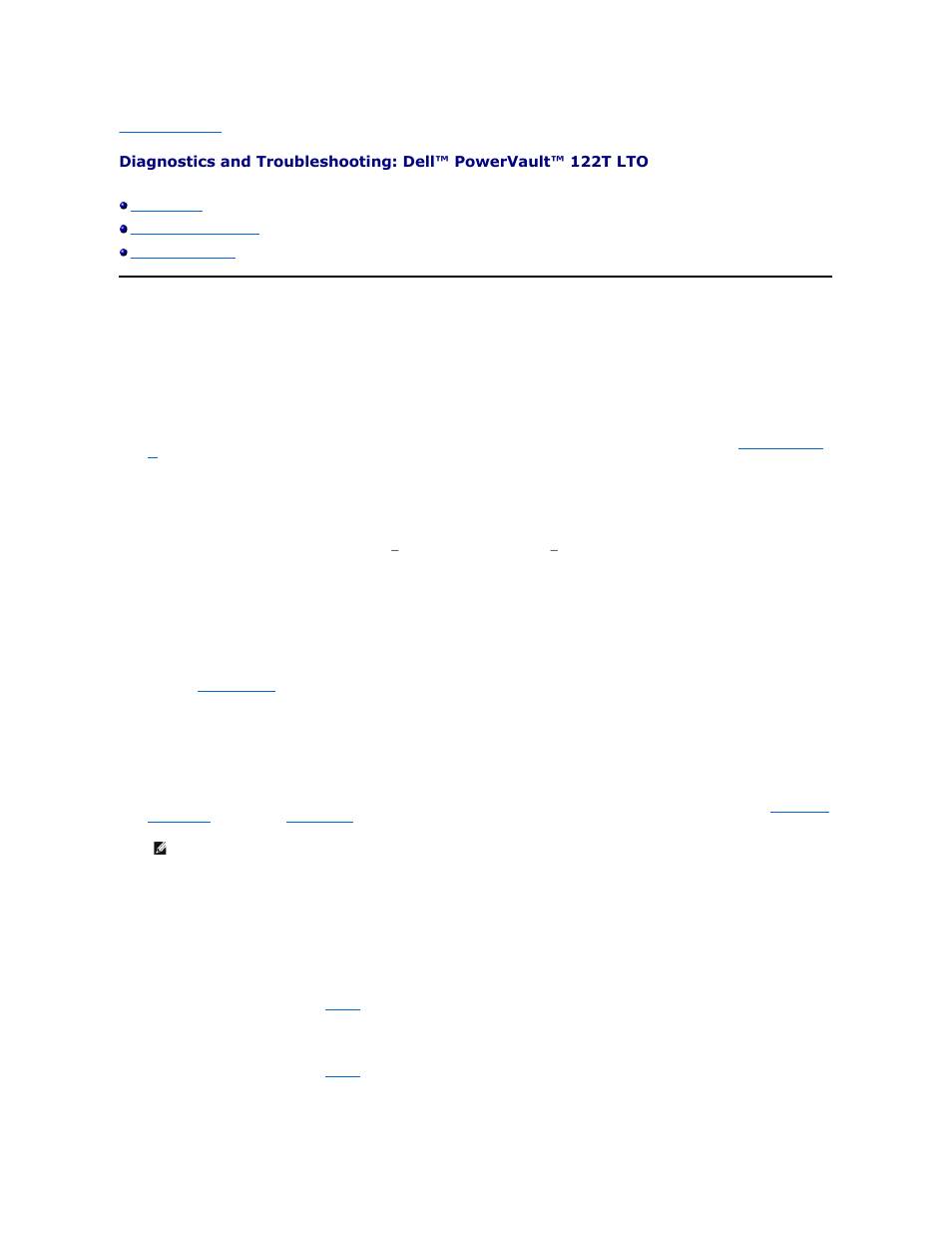 Troubleshooting | Dell PowerVault 122T LTO2 (Autoloader) User Manual | Page 16 / 41